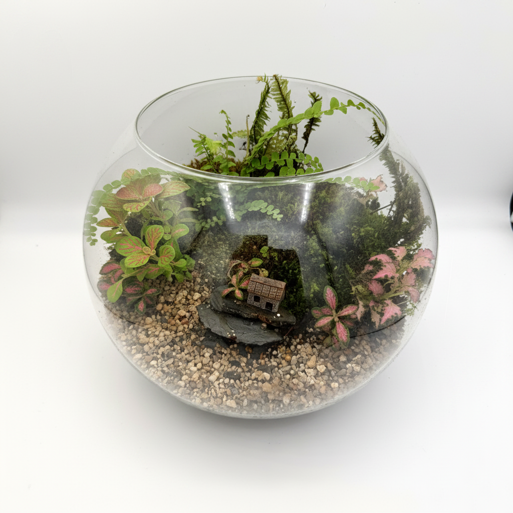 Bowl Terrarium Vibrant Top