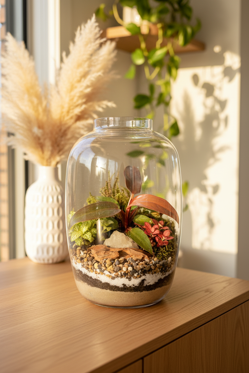 Copper Jar Terrarium Lifestyle 1