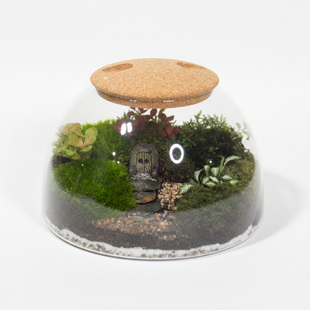 Dome Terrarium Vibrant Clean