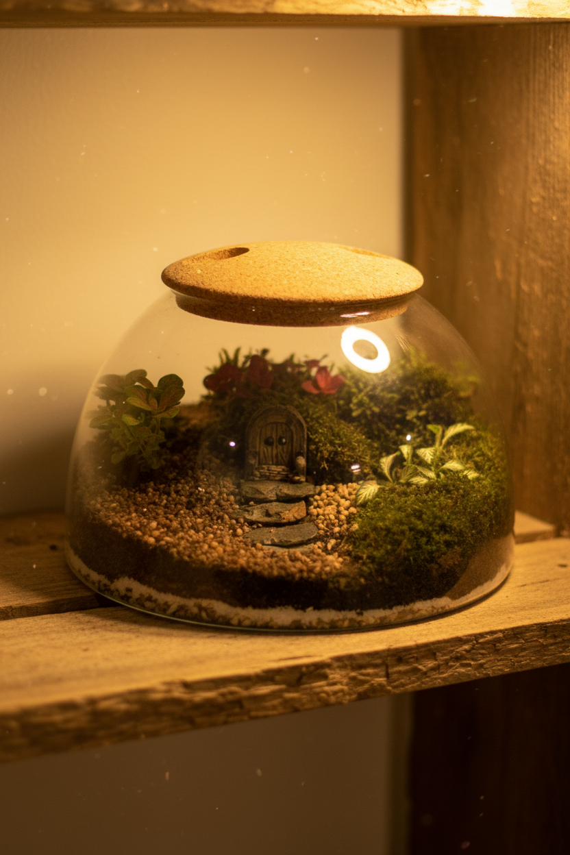 Dome Terrarium Vibrant Lifestyle