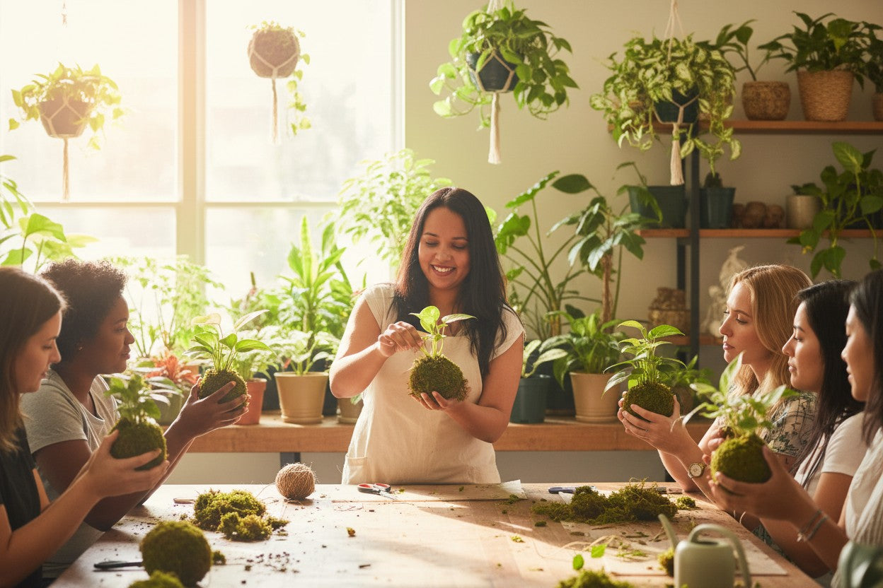 DIY Kokedama Class