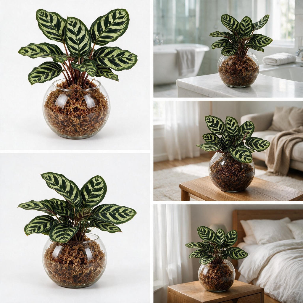Calathea Peacock Sphagnum Moss Ball