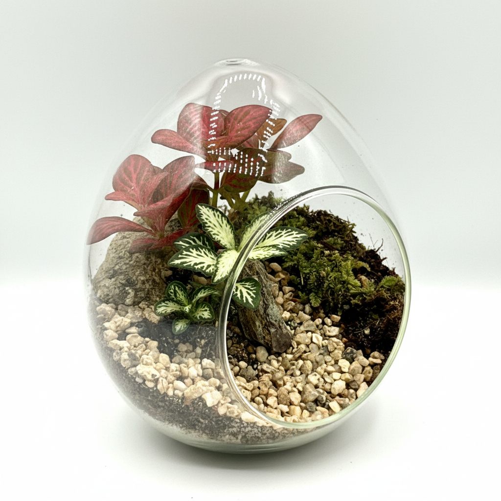 Terrarium Clean White Background