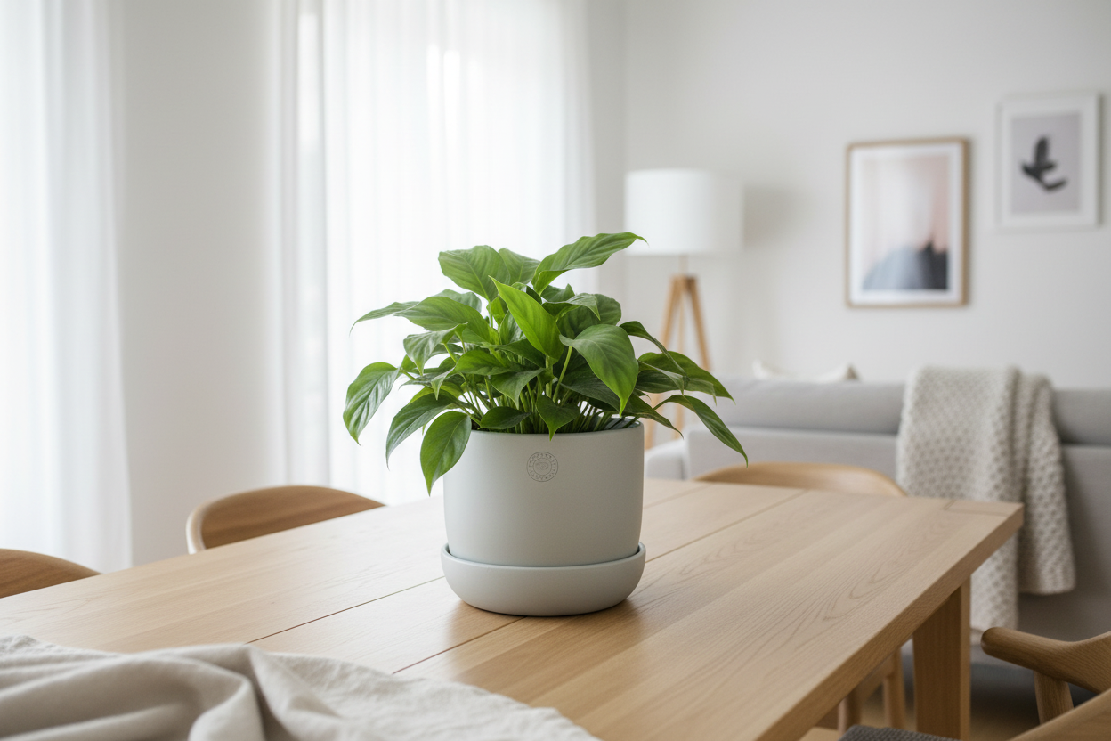 White Pot - Timber Table